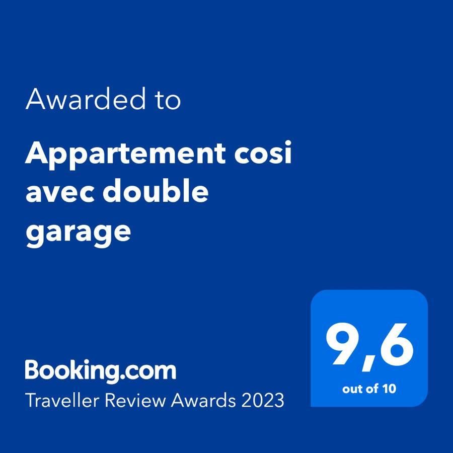 Le Charmillon, Appartement Cosi Avec Double Garage Mancey Экстерьер фото